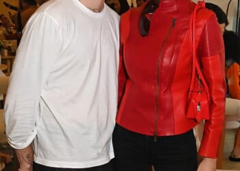 Brooklyn Beckham with his wife Nicola Peltz Beckham in Abu Dhabi... he appears to have checked out entirely from his family¿s celebrations, writes Sarah Vine