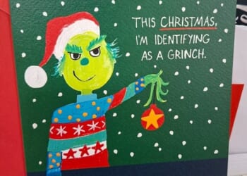 The card was spotted by trans journalist Sophie Molly in her local Sainsbury's store in Scotland