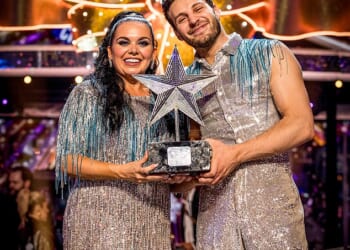 Scarlett Moffattand Vito Coppola have been crowned winner of this year's Strictly Come Dancing Christmas special