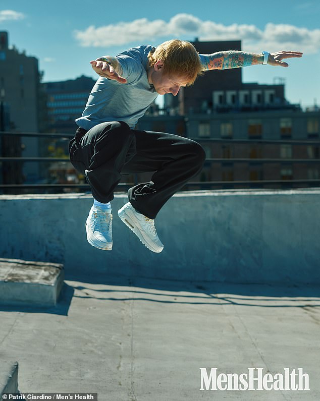 Sheeran made the decision to change his lifestyle after experiencing a reality check following the birth of Lyra, his eldest daughter, now five, in 2020