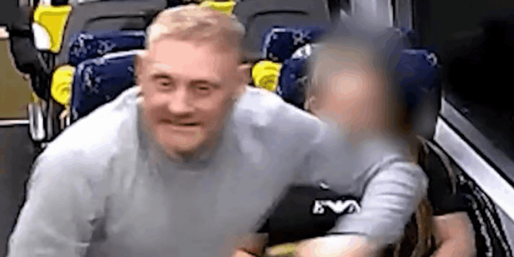 Shock CCTV shows moment crazed thug launches brutal murder bid with Buckfast bottle on Scots train