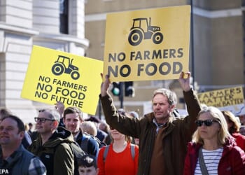 Under the original plan unveiled by Rachel Reeves in the 2024 Budget farmers faced paying IHT at a 20 per cent rate on agricultural property and land worth more than £1million from April.