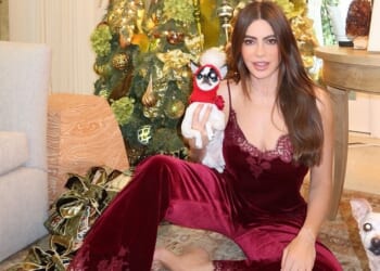 Sofia Vergara certainly steamed up Instagram feeds on a chilly Christmas Eve morning