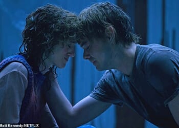 Stranger Things fans received a gift when multiple episodes from season five's volume two were made available to stream on Christmas Day. In one particular scene, Nancy Wheeler and Jonathan Byers shared a tense and emotional moment in a dramatic, near-death scene