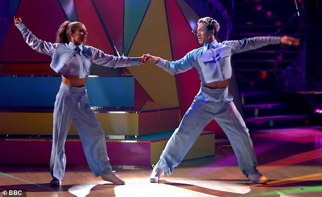 The live final saw ex-footballer Karen Carneyand her partner Carlos Gu crowned champions after beating George Clarke and Amber Davies