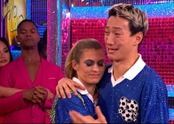 Strictly Come Dancing professional Carlos Gu was overcome with emotion during the live final on Saturday night, as he made a candid admission about his journey on the show