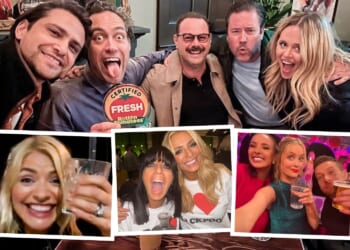 Strip teases, coke binges and orgies with star bedding FOUR men in a night