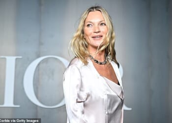 The 51-year-old model was 'instrumental' in organising the Nativity play in her Cotswolds village this Christmas