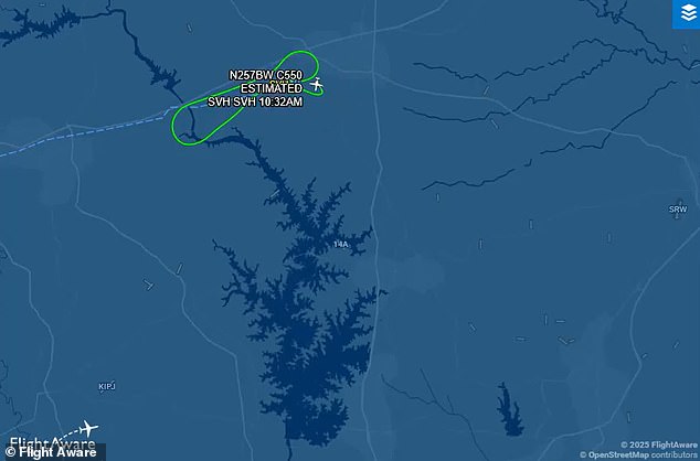 Flight Aware tracking data clearly showed the plane took off, then came right back to the airport before it burst into flames