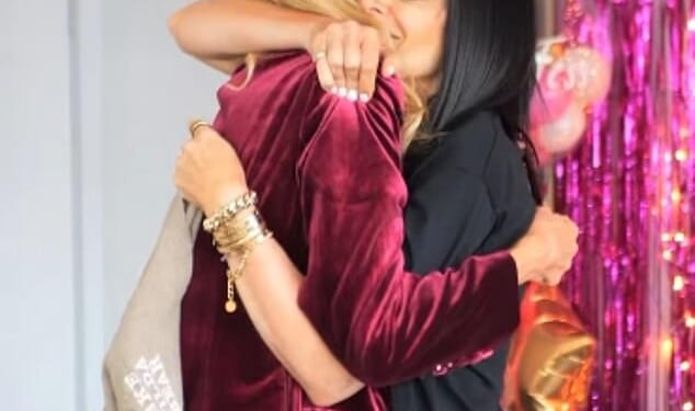 Tess Daly and co-host Claudia Winkleman broke down in tears during their final rehearsals ahead of Saturday's grand final