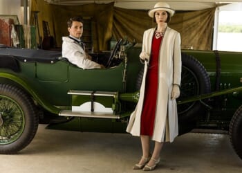 Lady Glenconner  has admitted she is the real-life inspiration for Lady Mary Crawley (pictured) played by Michelle Dockery in the hit ITV series Downton Abbey.