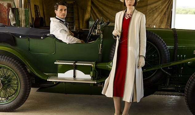 Lady Glenconner  has admitted she is the real-life inspiration for Lady Mary Crawley (pictured) played by Michelle Dockery in the hit ITV series Downton Abbey.