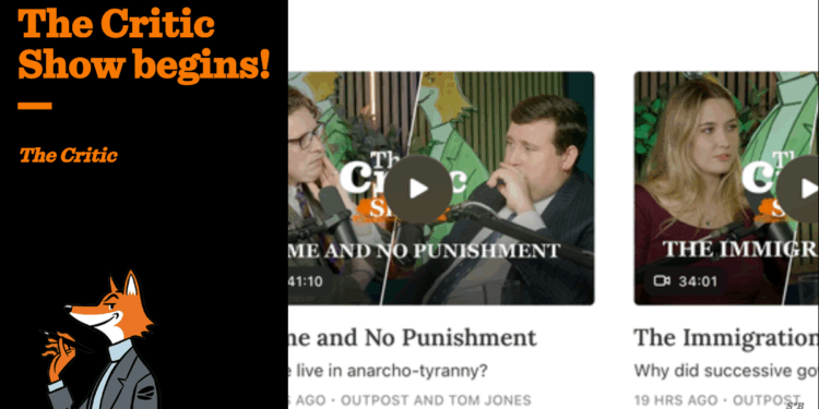 The Critic Show begins! | The Critic