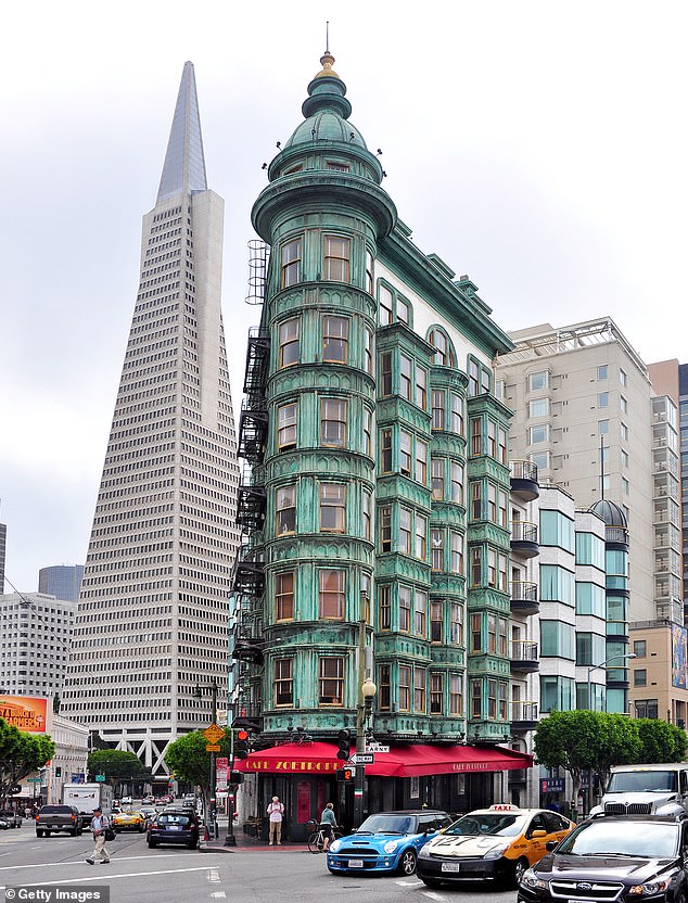 The building, widely known as Columbus Tower, is a designated landmark in San Francisco. Coppola snapped it up for $500,000 in the 70s following the success of The Godfather