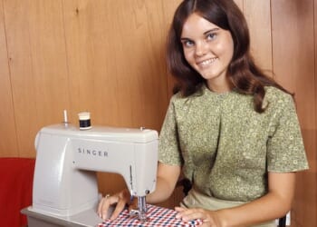 1980: Those wanting to make, mend, or alter clothes would have wanted to get their hands on a Singer sewing machine