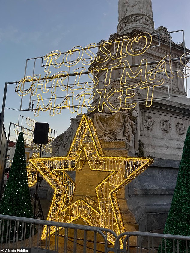 The city's Christmas market boasts stalls selling hand-crafted souvenirs and food - and it's at reasonable prices