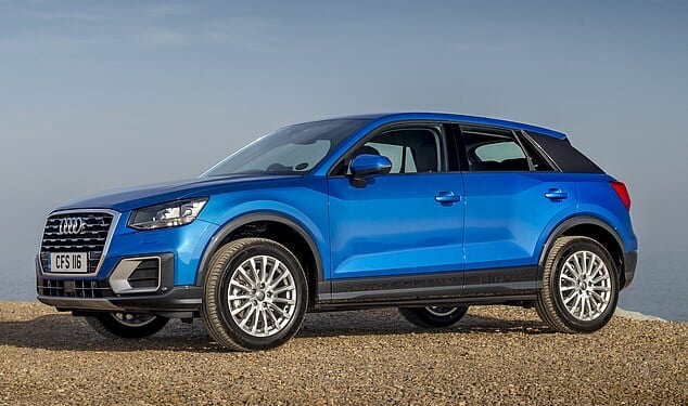 Audi Q2: With a score of 98.5%, the Q2 is Audi's most affordable SUV and the brand's most reliable model