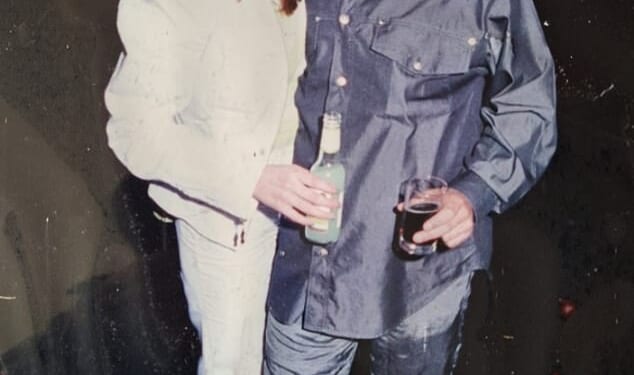 The Stone Roses legend Gary 'Mani' Mounfield and his late wife Imelda's happy 25-year love story ended in a tragedy (pictured together)