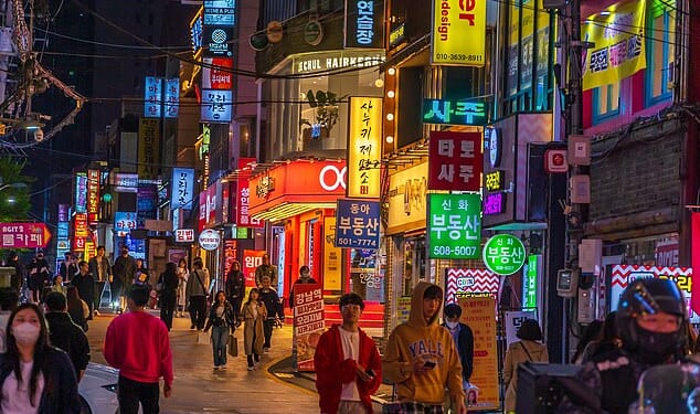 The world's most expensive cities to live in have been unveiled - and Seoul (pictured), South Korea, has been ranked the most costly, according to locals