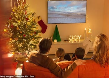 Gathering around the TV after Christmas dinner is a staple for many families - but slow internet can threaten the festive fun