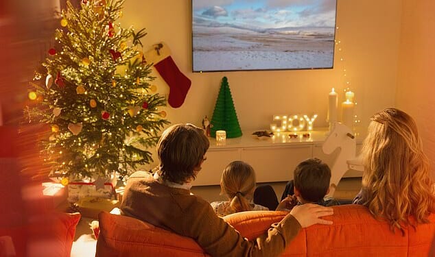 Gathering around the TV after Christmas dinner is a staple for many families - but slow internet can threaten the festive fun