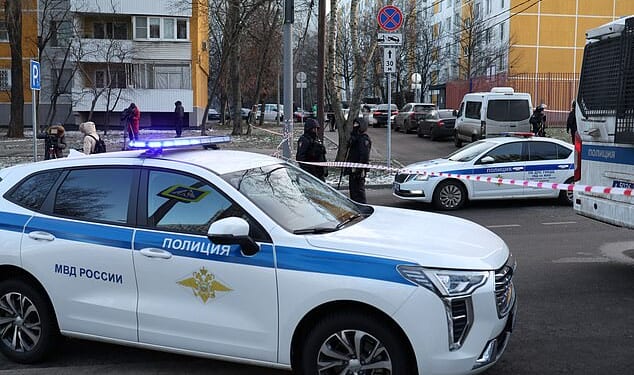 There is a huge police presence as officials investigate the blast