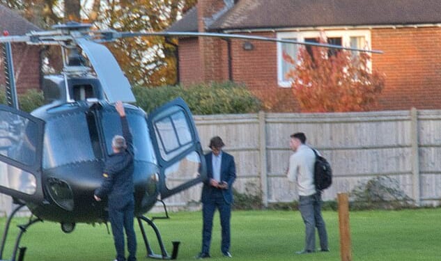 Tom Cruise enraged locals in East Grinstead in October with his 'low' flying entry to the quaint market town as he arrived for the Church of Scientology's annual Patrons Ball