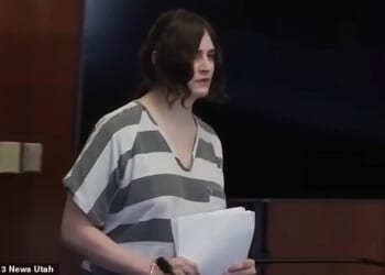 Mia Bailey, 30, begged the judge to let her skip the hearing in a Utah court on Friday, voicing concerns that reliving details of her crimes could spark a mental breakdown