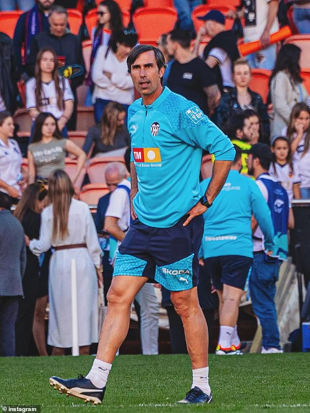 Fernando (pictured) was appointed manager of Valencia Women's B team at the start of this year