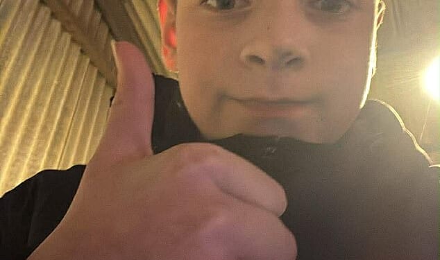 Aaron Anderson, 14, from Consett, suffered life-threatening injuries when a John Deere Gator overturned at a farm off the B6310 near Burnopfield on December 21