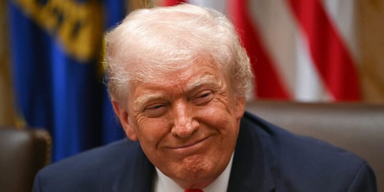 More than half of voters -- 55 percent -- in a new poll said they trust President Donald Trump's administration and the GOP to be able to better “manage” the U.S. economy.