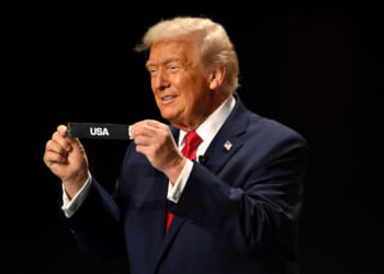 Trump Takes Center Stage at World Cup Draw