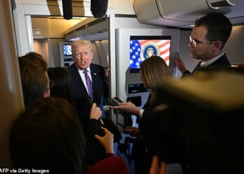 Trump's blistering insult to reporter who questioned his MRI scan results