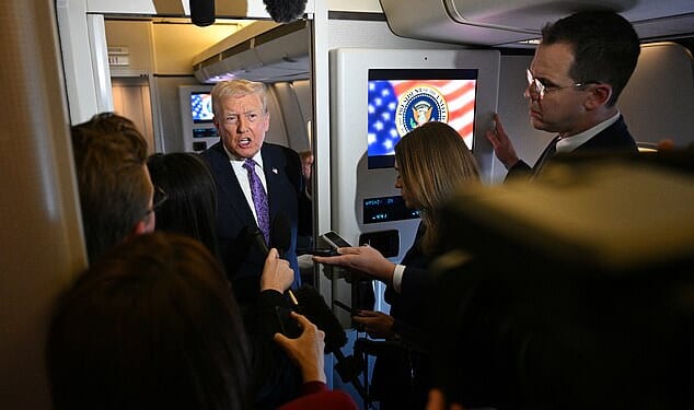 Trump's blistering insult to reporter who questioned his MRI scan results