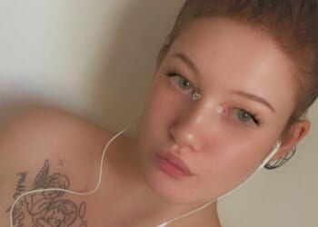 British mother, Sinead Hart, 22 (pictured) and Thomas Lee Munro were arrested after arriving at Seewoosagur Ramgoolam International Airport (SSR) on October 15