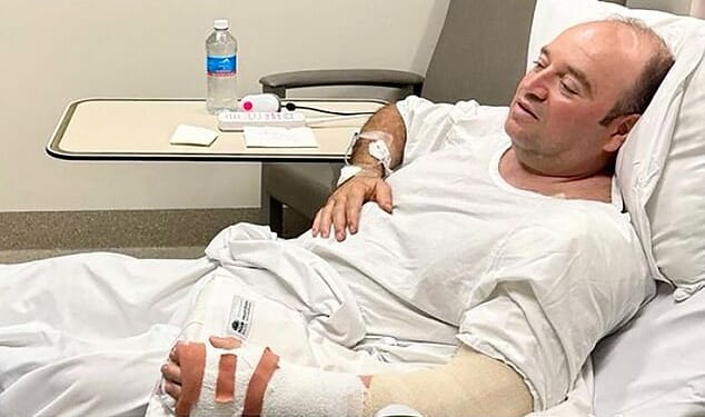 Bondi Beach attack hero Ahmed Al Ahmed (pictured) underwent a second surgery yesterday