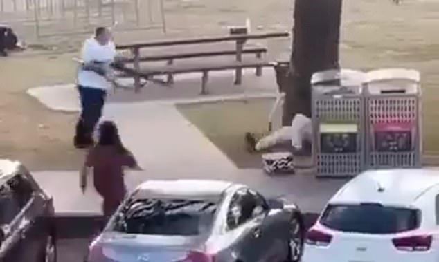 Ahmed al-Ahmed (left) snatched the rifle out of the hands of one of Bondi Beach terrorist