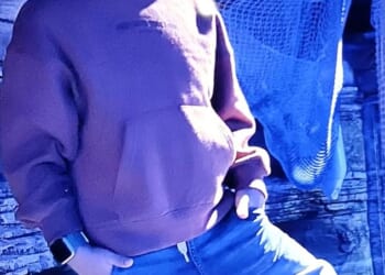 Haan (pictured) was last seen this afternoon wearing a brown jumper, blue jeansand blue and green trainers