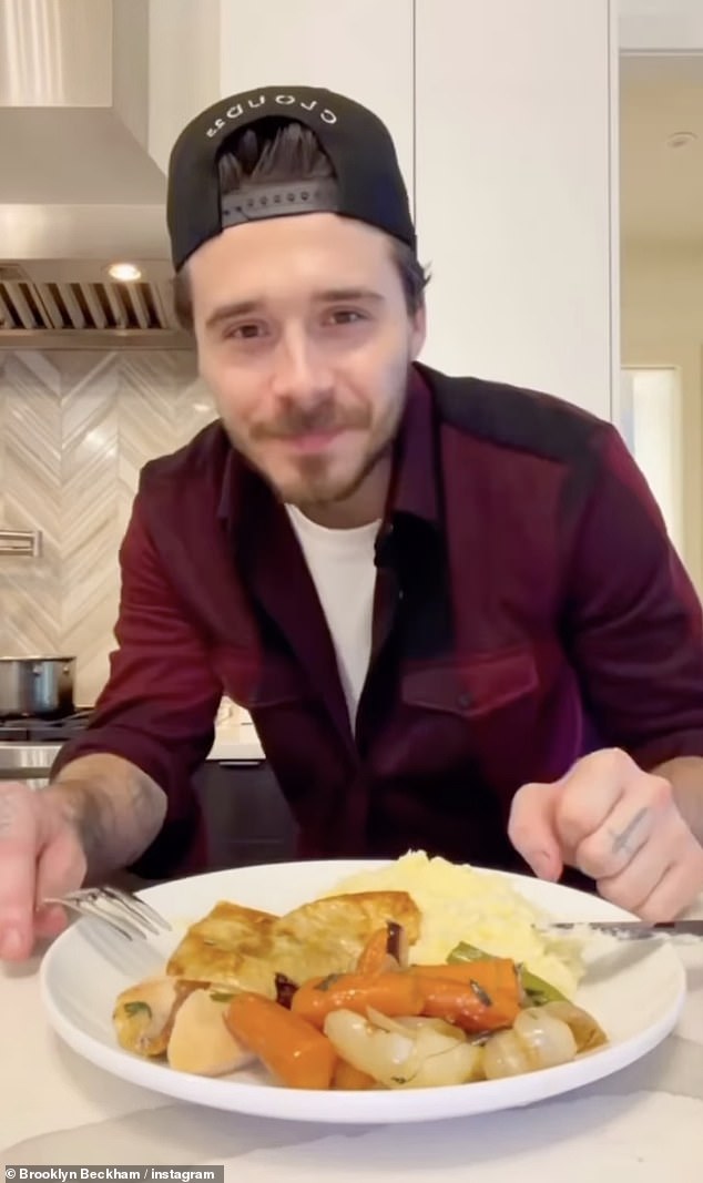 However, one Beckham was notably absent: David and Victoria's eldest son, Brooklyn, 26