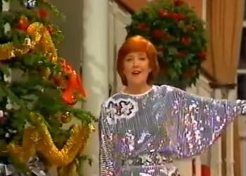 Cilla thriller: The Liverpudlian star, at the height of her fame in the 80s, recorded the Cilla Black's Christmas Eve TV special in 1983, footage of which has recently resurfaced - much to the fascination of modern viewers