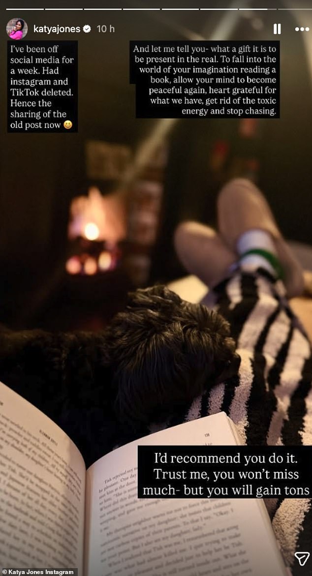 The pro then returned to Instagram, after deleting 'toxic' social media for a week, to reveal she had spent the weekend at home, making no mention of Adam's nuptials