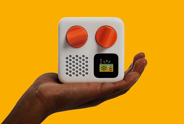 Sales hit: Yoto is a screen-free tech toy, which plays audiobooks and music to children, and has enjoyed a stellar festive quarter