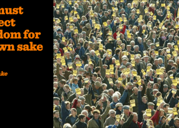 We must protect freedom for its own sake | Craig Drake