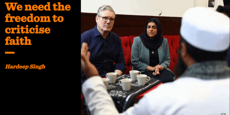 We need the freedom to criticise faith