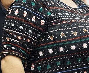 Before: The Christmas photo that shocked Lindsay