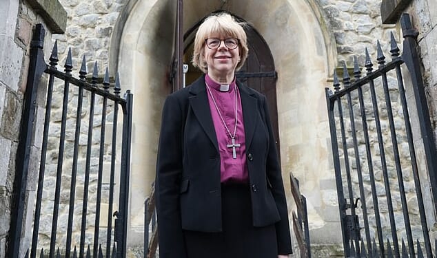 Dame Sarah Mullally (pictured) will become the first female principal leader of the Church of England next year and will be installed during a ceremony in January