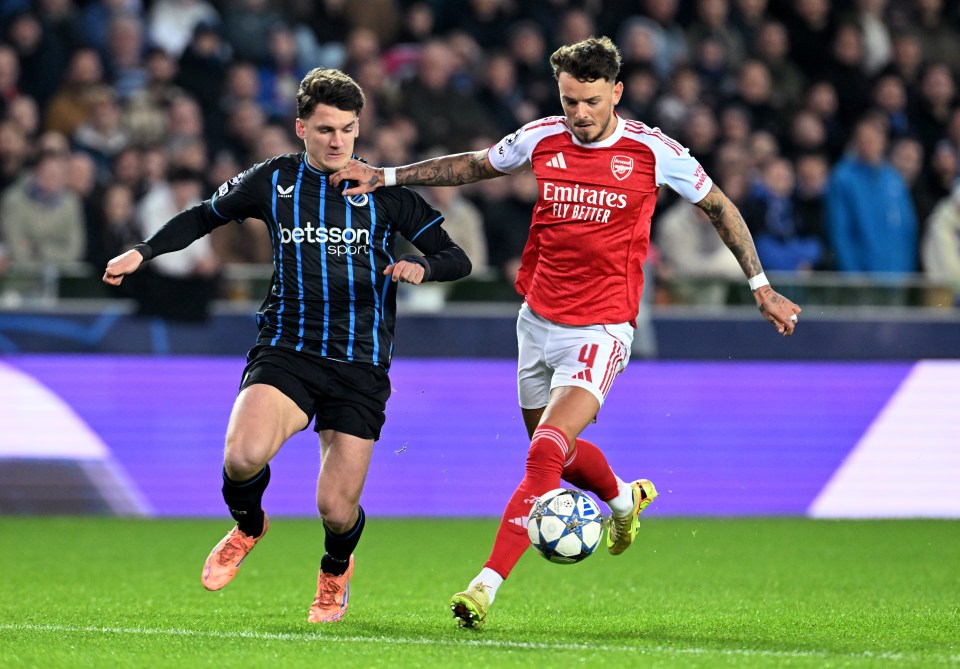 Club Brugge KV v Arsenal FC - UEFA Champions League 2025/26 League Phase MD6