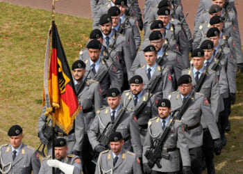 With Russia looming, peacenik Germany is building its army