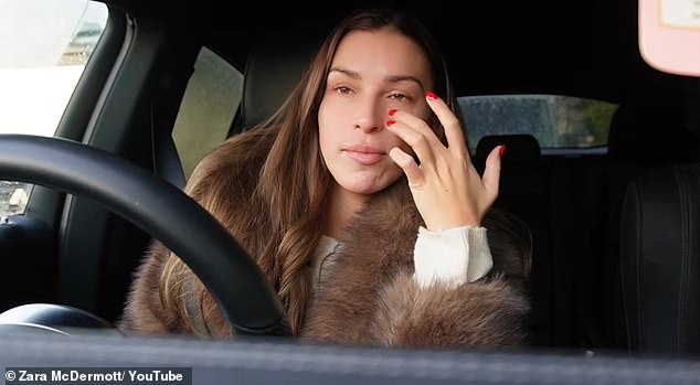 Zara McDermott has revealed her father is in a 'pretty bad way' after being left 'traumatised' following major surgery