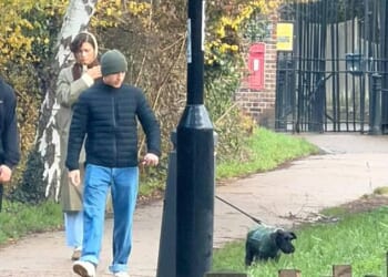 Zendaya and her fiancé Tom Holland headed out for a walk in Richmond Park as they prepare to spend Christmas with his family